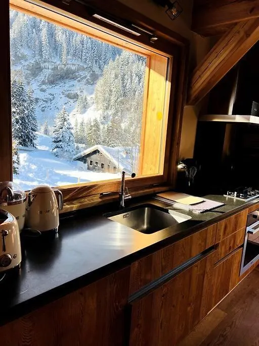 Appartement Dans Chalet De Luxe Megève Francie