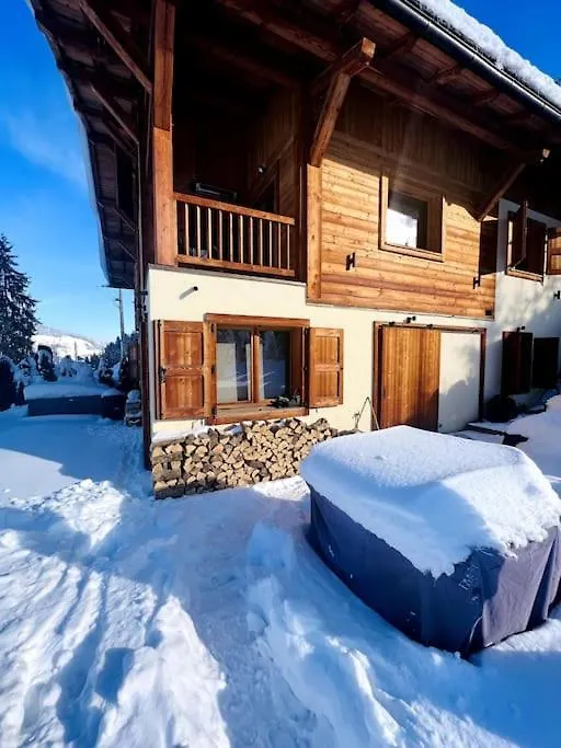 Appartement Dans Chalet De Luxe Megeve